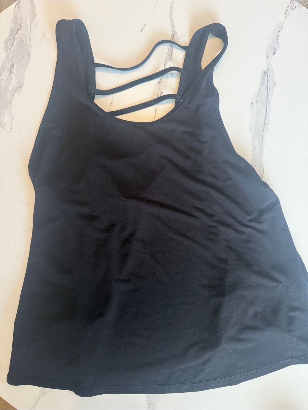 Onzie Black Strappy Tank Top
